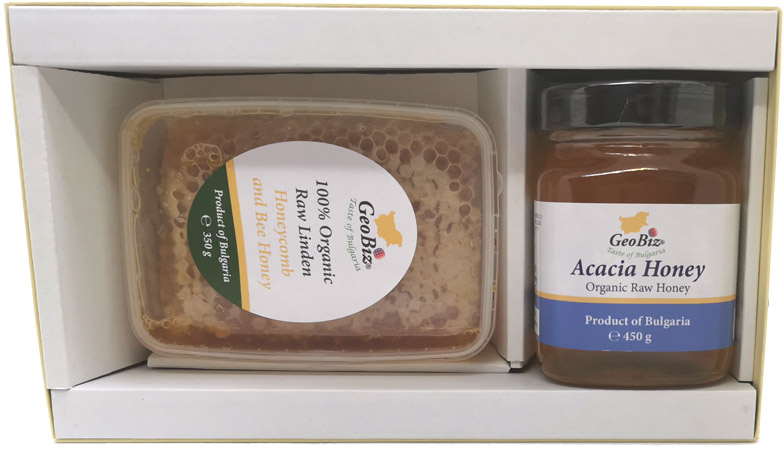 オーガニックアカシアとオーガニックリンデン巣蜜