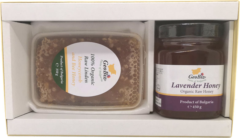 オーガニックラベンダーとオーガニックリンデン巣蜜